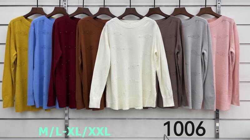 Swetry damskie Roz M/L-XL-2XL, Mix Kolor Paczka 10 szt